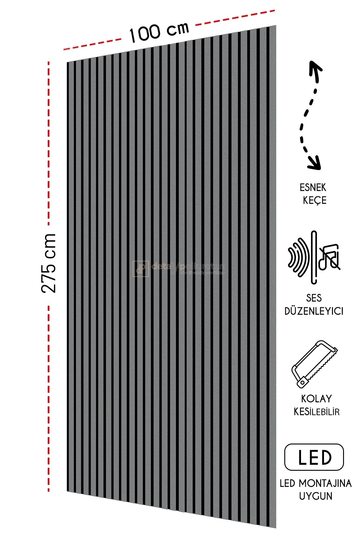 Mdf%20Ahşap%20Akustik%20Duvar%20Paneli%20Antrasit%20100*275%20cm
