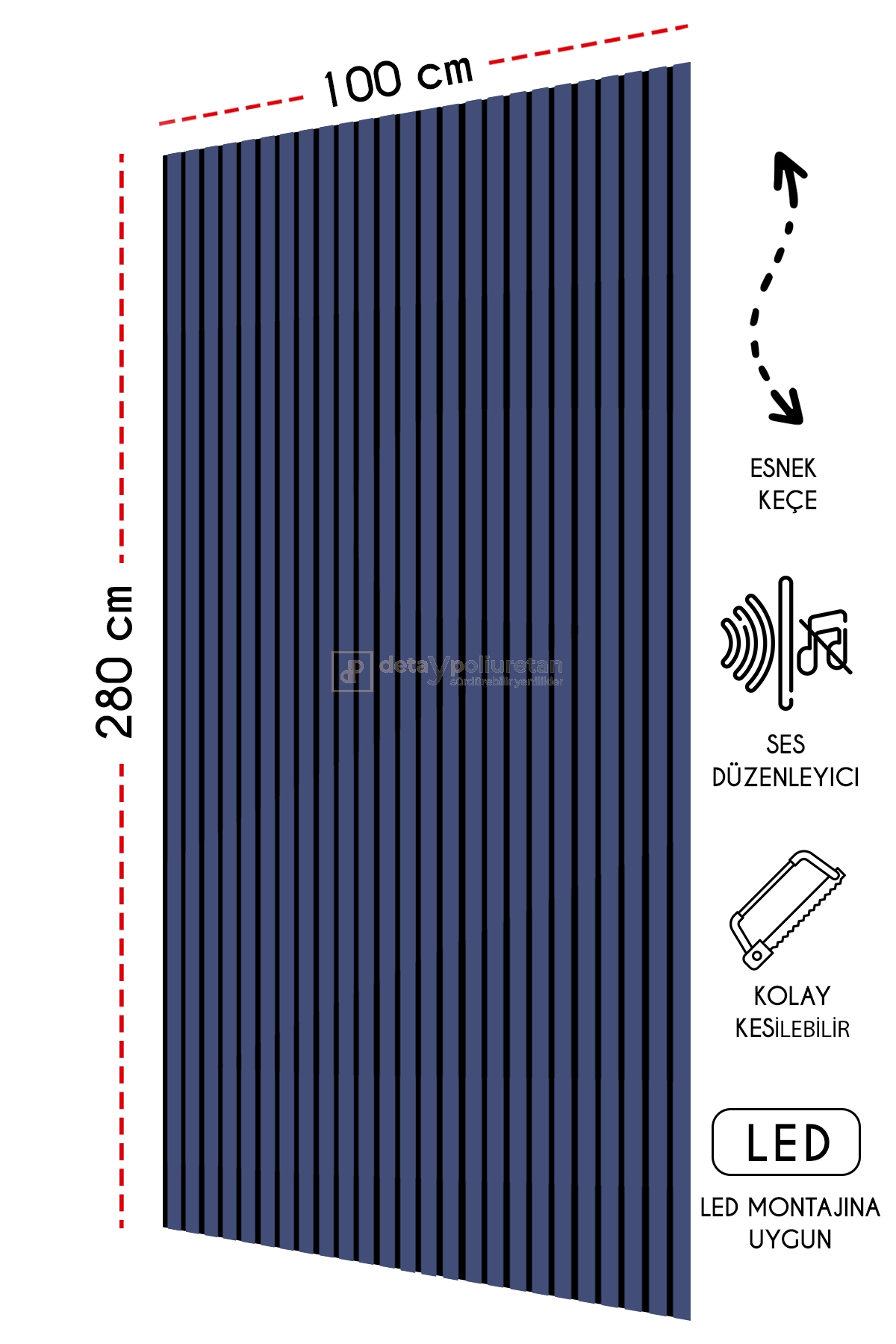 Mdf%20Ahşap%20Akustik%20Duvar%20Paneli%20İzlandamavi%20100*275%20cm