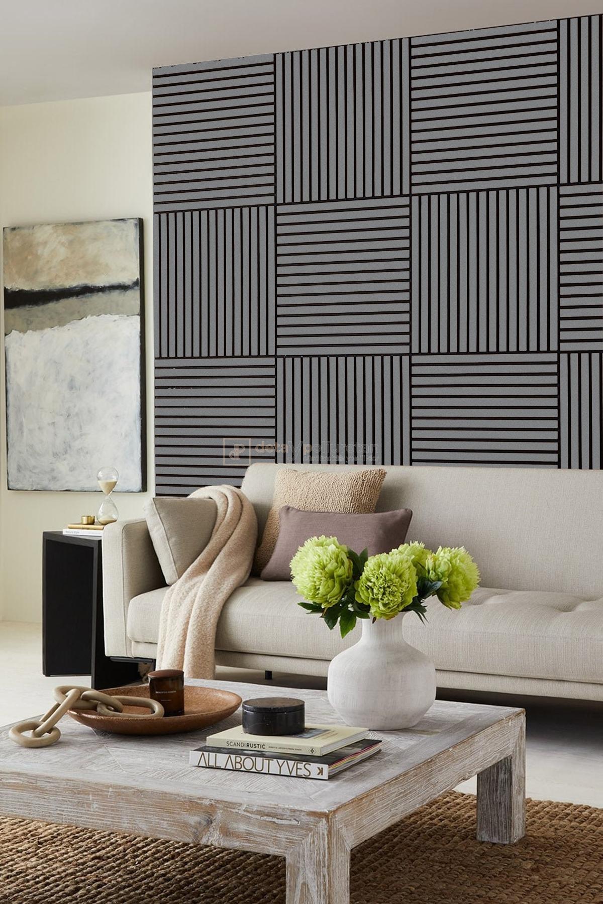 60x60%20cm%20Mdf%20Ahşap%20Akustik%20Duvar%20Kaplama%20Paneli%20-Antrasit
