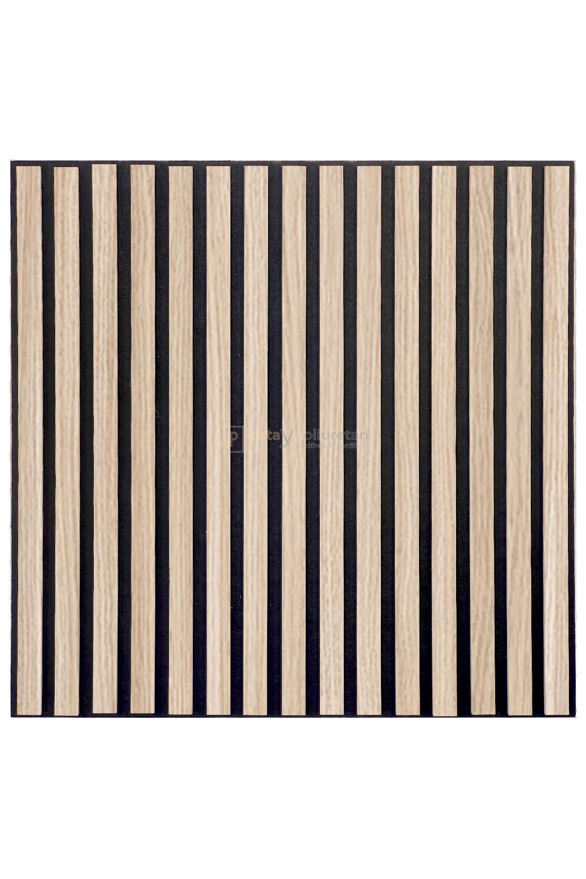 60x60%20cm%20Mdf%20Ahşap%20Akustik%20Duvar%20Kaplama%20Paneli%20-%20Natural%20Meşe