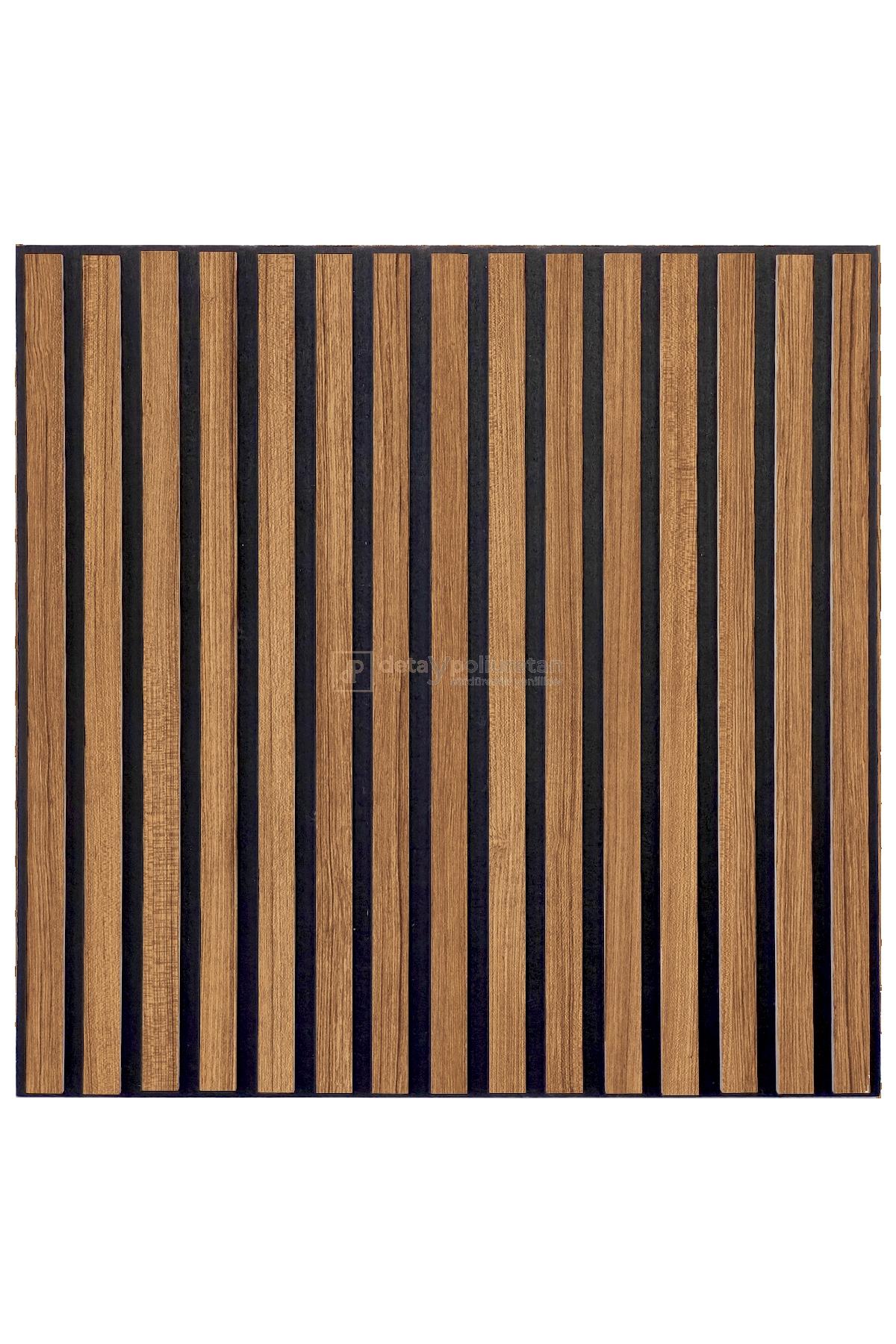60x60%20cm%20Mdf%20Ahşap%20Akustik%20Duvar%20Kaplama%20Paneli%20-%20Teak