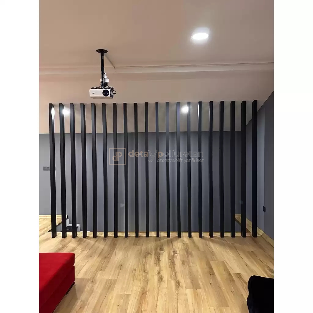 5x10x280cm%20(%20Siyah)%20Mdf%20Seperatör%20Paravan%20Dekoratif%20Bölme%20Profili