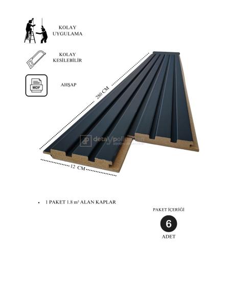 Yüzlerce Renk Seçeneği Mdf Lambri Panelleri