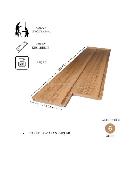 Yüzlerce Renk Seçeneği Mdf Lambri Panelleri