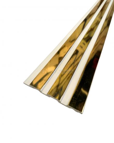 Detaypoliuretan (Beyaz Gold) Zer Dekoratif Lambri Panel 12x290cm