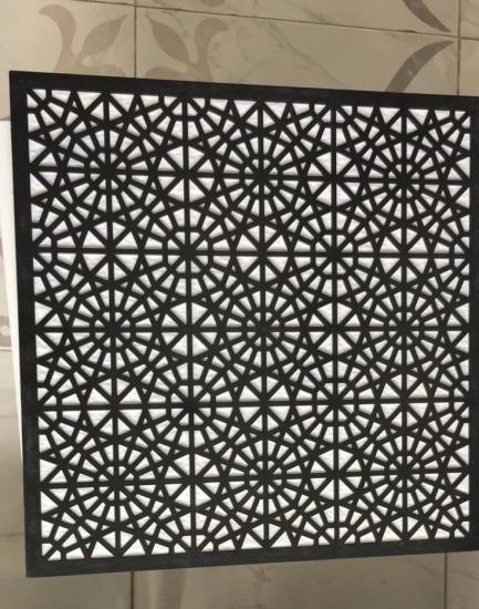 Deko Siyah Dekoratif Asma Tavan Paneli 60x60cm