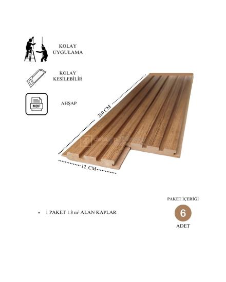 Yüzlerce Renk Seçeneği Mdf Lambri Panelleri