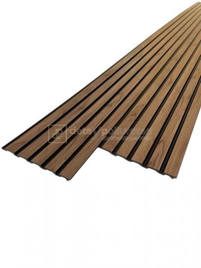 Detaypoliuretan (Siyah Meşe) Mega Dekoratif Lambri Panel 20x290cm