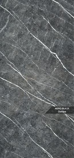 ( NERO BLACK ) Mermer Desenli Pvc Duvar Paneli 122x244 cm